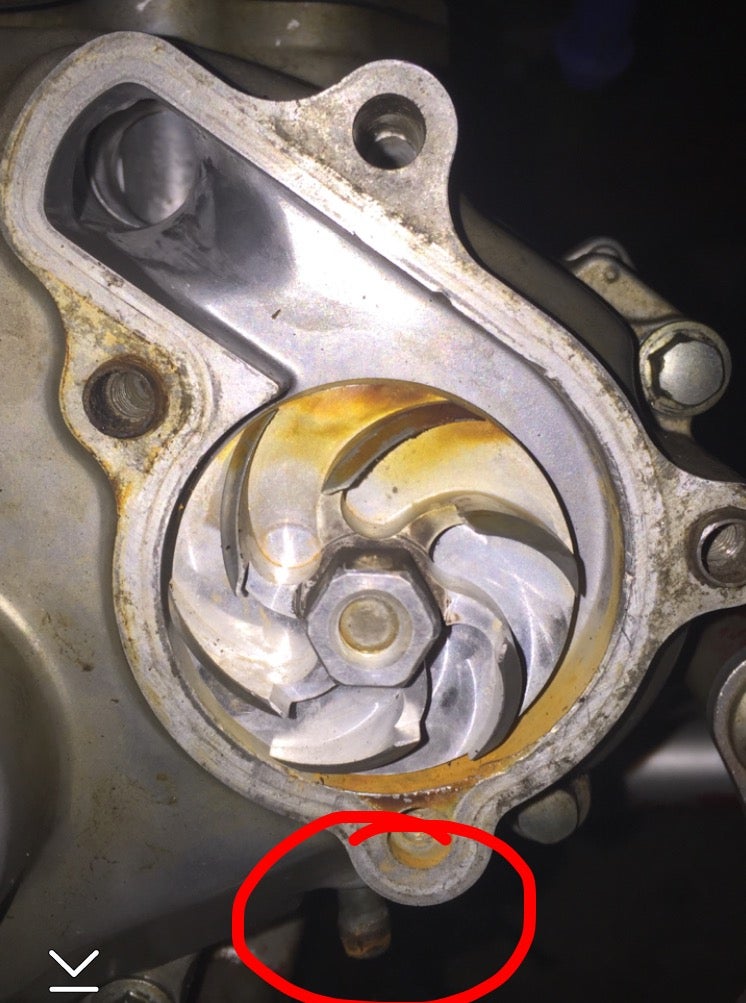 450er corrosion on impeller. Blows coolant out overflow??-fullsizerender.jpg