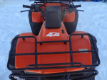 Vehicle Orange Riding mower Snowmobile Snow