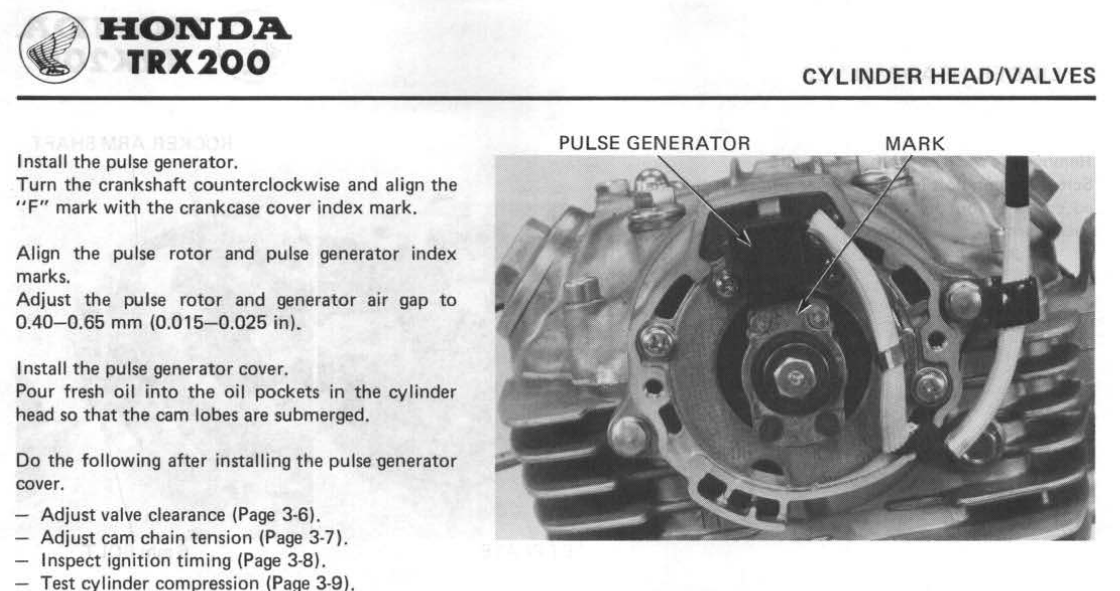 1984 trx200 cdi and coil - Honda ATV Forum atv coil wiring 